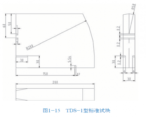 tds-1试块 轨道车辆车轴探伤方法在役车轴超声波探伤tb/t 2994.2-94